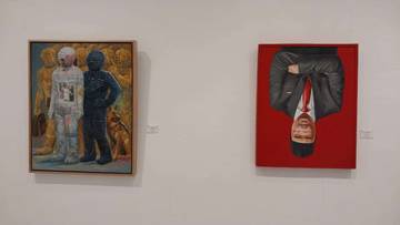 Pameran Lukisan "Tarik Tambang" Menandai 42 Tahun Bentara Budaya