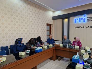 Capacity Building Pegawai RRI Surabaya ke RRI Yogyakarta