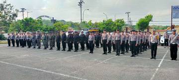 Polres Kulon Progo Laksanakan Apel Gelar Upacara Operasi Zebra Progo 