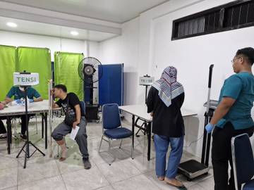 Pastikan Kesehatan Karyawan, RRI Yogyakarta Selenggarakan Medical Cek Up Rutin