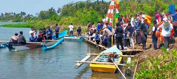 Kapolres Kulon Progo Tebar Ribuan Benih Ikan