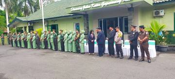 Komandan Korem 072 Pamungkas disambut Tari Angguk