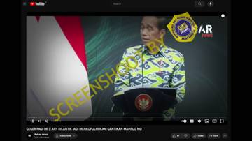 Hoaks AHY Dilantik Menjadi Menkopolhukam Gantikan Mahfud MD