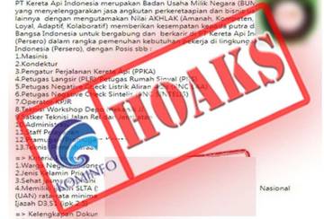 Hati-hati Lowongan Kerja Mengatasnamakan PT KAI, Simak Klarifikasinya