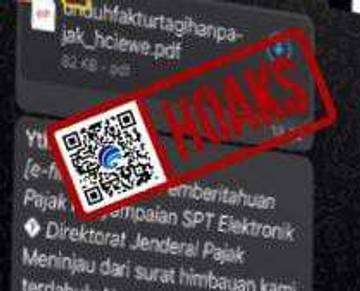 Hoaks Surat Pemberitahuan Pajak Penyampaian SPT Elektronik DJP
