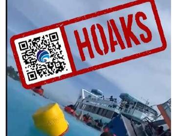 Hoaks Kapal 'Blue Lagoon' Tenggelam di Padangbai Bali