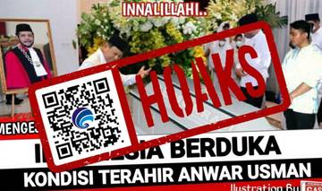 Hoaks Kondisi Terakhir Kesehatan Anwar Usman