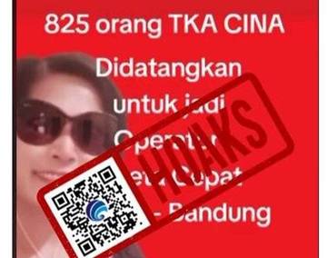 Hoaks TKA Tiongkok Ikut Pemilihan Umum 2024