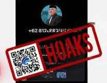 Hoaks Akun WhatsApp Mengatasnamakan Kadishubkominfo Kabupaten Tasikmalaya