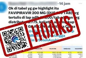 Hoaks Kimia Farma Naikan Harga Obat Miliaran