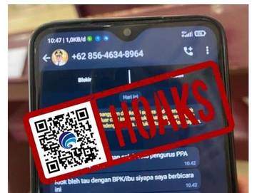 Hoaks Akun WhatsApp Penjabat Bupati Minahasa Tenggara