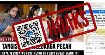Hoaks Jessica Wongso Resmi Divonis Bebas