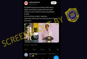Hoaks  Video Prabowo Tidak Hafal Pancasila
