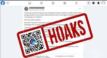 Hoaks Mikrofon Nirkabel Bisa Bikin Kematian Mendadak