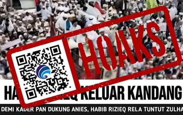 Hoaks Zulkifli Hasan Dituntut Mundur oleh Habib Rizieq