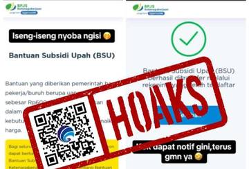 Hoaks Pemerintah Cairkan BSU Tahun 2023