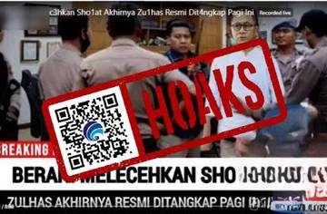 Hoaks Mendag Zulkifli Hasan Ditangkap karena Penistaan Agama