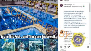 Hoaks Foto Kegiatan Astronot di 'International Space Station' 