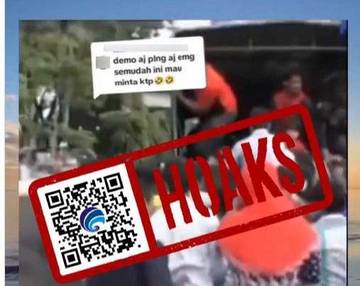 Hoaks Video Demo Pengungsi Rohingya di Makassar
