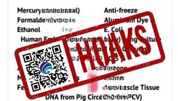 Hoaks Vaksin Influenza Mengandung Merkuri