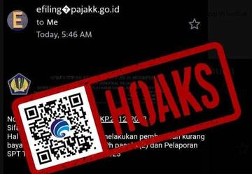 Hoaks Surat Peringatan Mengatasnamakan Ditjen Pajak