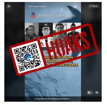 Hoaks Rekaman Forkopimda Batubara Dukung Capres Prabowo