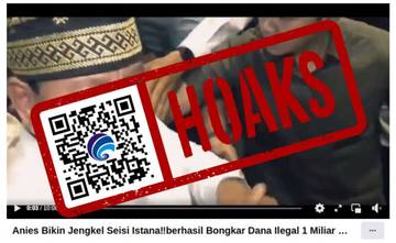Hoaks Anies Baswedan Bongkar Dana Ilegal Prabowo Subianto 