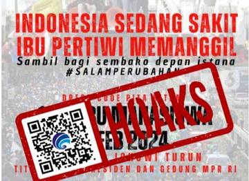 Hoaks Aksi Ribuan Mahasiswa di Istana Negara 