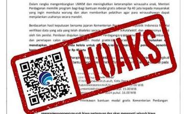 Hoaks Surat Undangan Penerimaan Bantuan Modal Kemendag