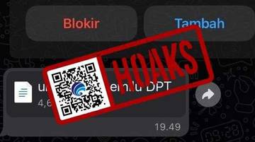 Hoaks File Undangan Pemilu Daftar Pemilih Tetap