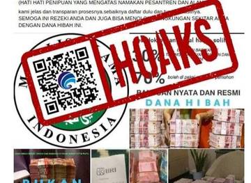 Hoaks Program Dana Hibah Al-Bayti Mencatut Logo MUI
