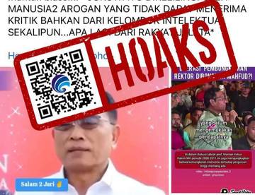Hoaks Video Moeldoko Mengancam Profesor Cendekiawan 