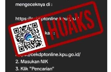 Hoaks Pemilu 2024 Tidak Menggunakan Undangan Fisik