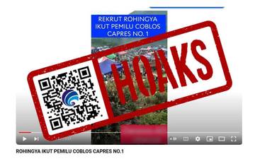 Hoaks Pengungsi Rohingya Direkrut ke Aceh Coblos Amin