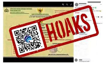 Hoaks Pemberian ‘Giveaway’ Butuh Surat Keterangan Polisi