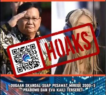 Hoaks Dugaan Skandal Suap Pesawat Mirage 2000-5 Qatar 