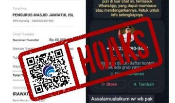 Hoaks Akun WhatsApp Wakil Bupati Kotawaringin Timur
