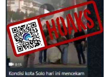 Hoaks Aksi Demonstrasi Tuntut Gibran Turun Jabatan