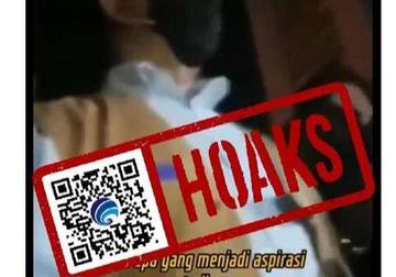 Hoaks Demo Penolakan Hasil Pemilu 2024 Dipimpin Anies 