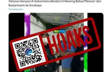 Hoaks Tahanan Mardani Maming Berkeliaran di Bandara