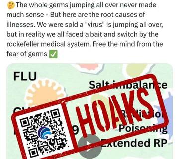 Hoaks Covid-19 Ternyata Disebabkan oleh Paparan Radiasi