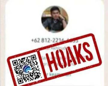 Hoaks Akun WhatsApp DPRD Kabupaten Bone