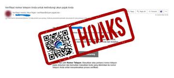 Hoaks Verifikasi Nomor Telepon Mengatasnamakan Direktorat Jenderal Pajak