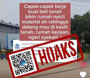 Akun Palsu Mengatasnamakan UNHCR Bikin Narasi Hoaks