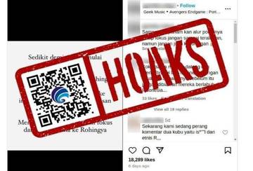 Awas Hoaks, Pengungsi Rohingya Sengaja Dikirim ke Indonesia