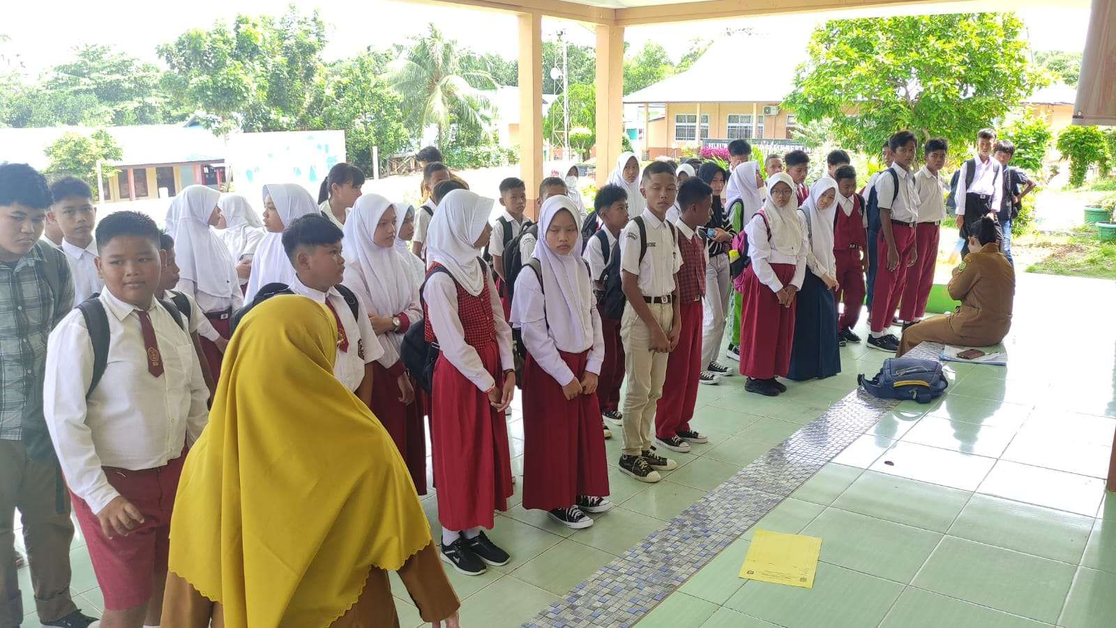 Sebanyak 98 Murid SMP Negeri 17 Numpang Belajar di SMPN 7 Tanjungpinang