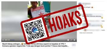 [HOAKS] Surat Suara Bergambar Palu Arit
