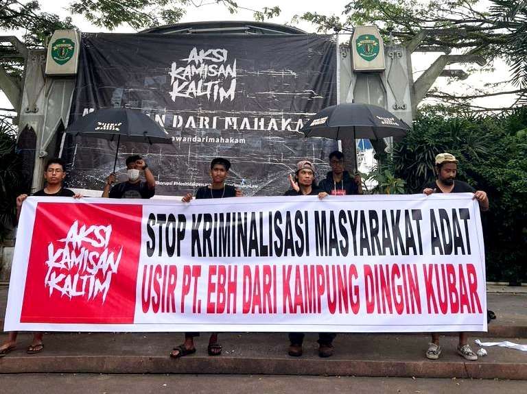 Polres Kubar Didesak Bebaskan 13 Tersangka Kasus PT.EBH