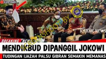 [SALAH] Jokowi Panggil Kemendikbud Buntut Tudingan Ijazah Palsu Gibran