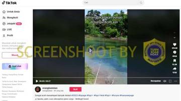 [SALAH] Penampakan Ikan Bunian di Sungai Aceh Asli